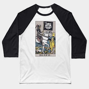 The Death - Tarot Card Baseball T-Shirt